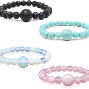 Anti Motion Sickness Bands Acupressure Bracelet Car Travel Sickness（4PC）