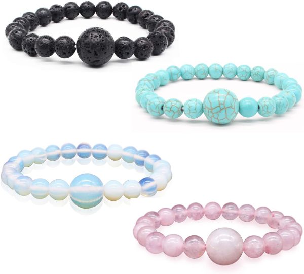 Anti Motion Sickness Bands Acupressure Bracelet Car Travel Sickness（4PC）