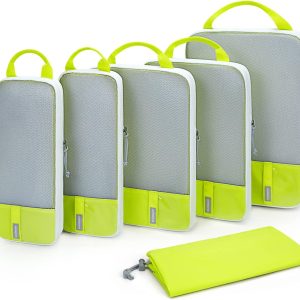 6 Set/4 Set/2 Set Compression Packing Cubes for Travel, Lightweight Vacation Travel Essentials, Travel Accessories for Suitcase Organizer Bags Set, Durable Luggage Organizer Travel Bags