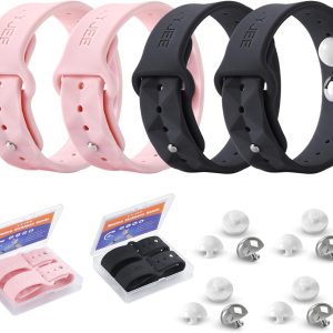 LYJEE Motion Sickness Bands for Adults and Kids Nausea Relief for Pregnant Women Seasickness Wristband for Cruise Ship Essentials
