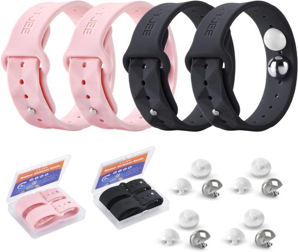 LYJEE Motion Sickness Bands for Adults and Kids Nausea Relief for Pregnant Women Seasickness Wristband for Cruise Ship Essentials