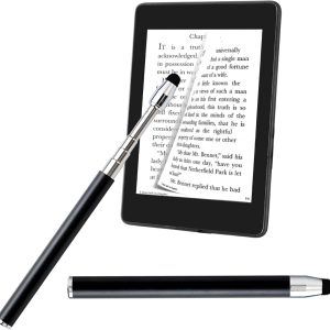 Page Turner for Kindle Paperwhite Oasis Reading, Kindle Clicker Expandable Pen for eBook, E-Reader Remote Control Page Turner for iPad, and More Touchscreen